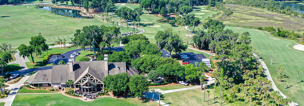 Aerial view of house with acre