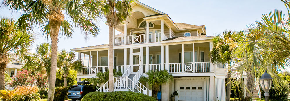 Modern house in tybee island