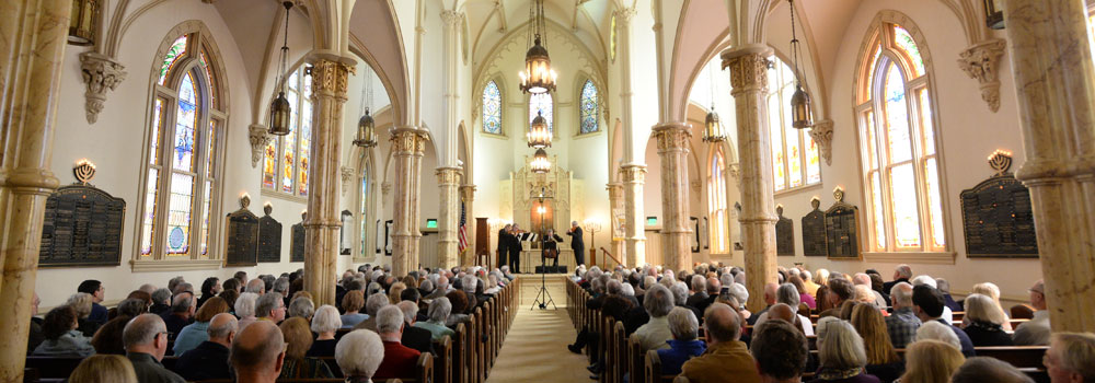 Inside the church in Savannah GA