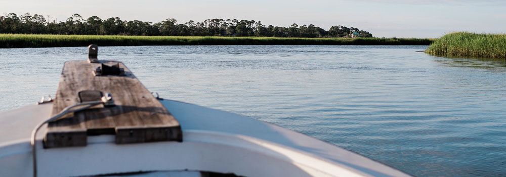 Boat on the river