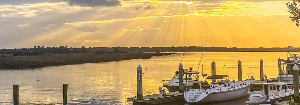 Boat docked